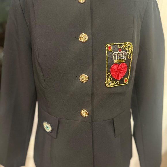 Haver & Blair Black Embellished Blazer - Picture 2 of 3